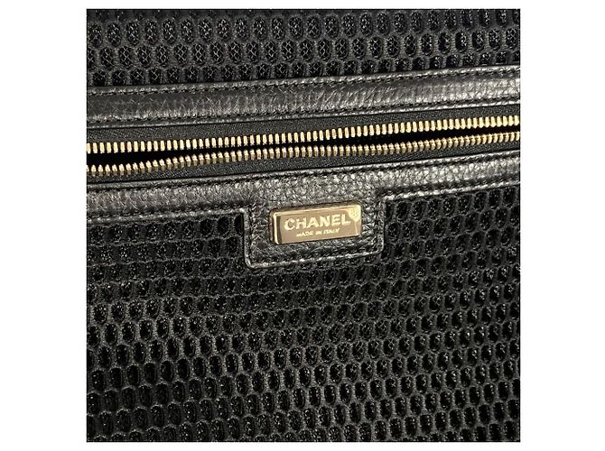 Valigia trapuntata Chanel Nero - vista 14