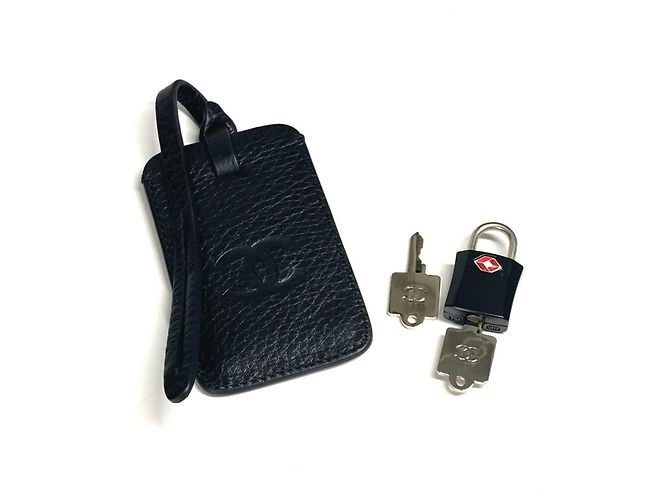 Valigia trapuntata Chanel Nero - vista 16