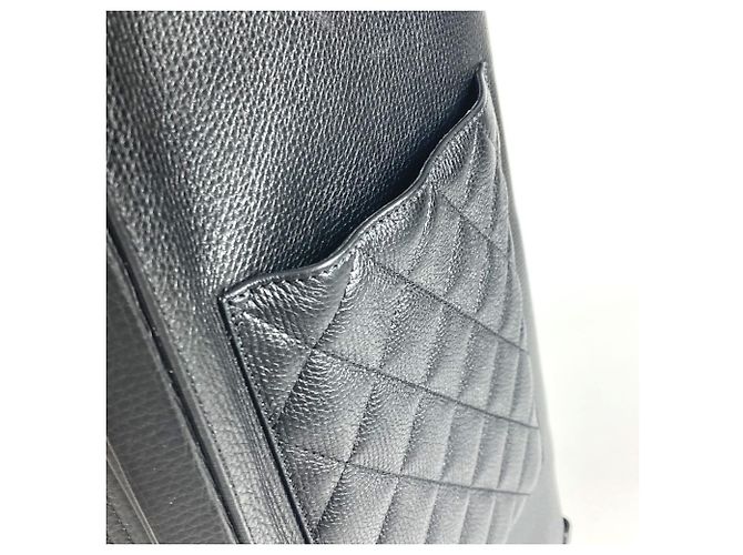 Valigia trapuntata Chanel Nero - vista 8