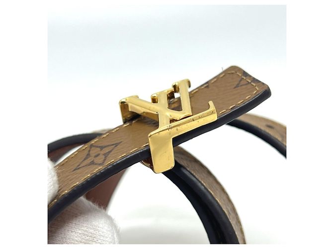 Reversibler Monogramm Gürtel von Louis Vuitton Braun - Ansicht 2