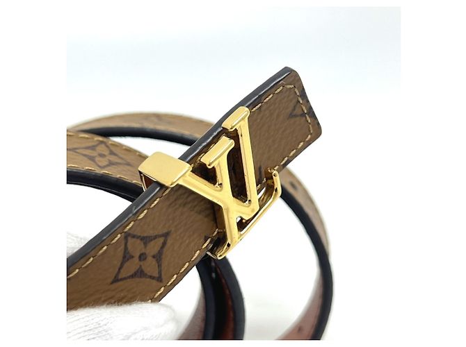 Reversibler Monogramm Gürtel von Louis Vuitton Braun - Ansicht 3