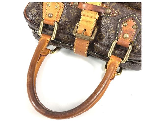 Borsa a Spalla Manhattan GM Monogram Louis Vuitton Marrone Monogramma - vista 12