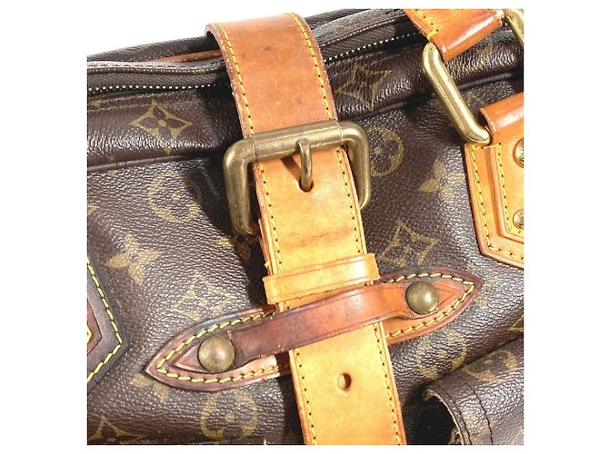Borsa a Spalla Manhattan GM Monogram Louis Vuitton Marrone Monogramma - vista 13