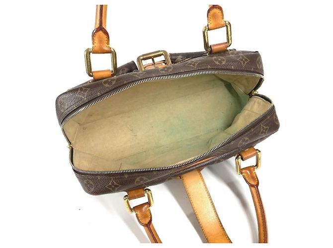 Borsa a Spalla Manhattan GM Monogram Louis Vuitton Marrone Monogramma - vista 3