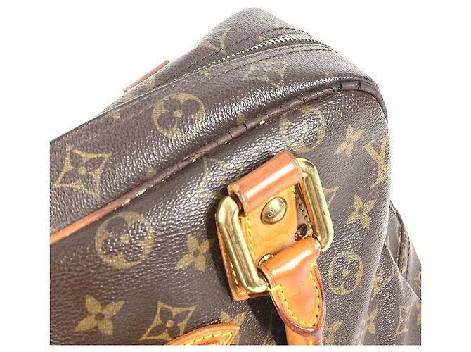 Borsa a Spalla Manhattan GM Monogram Louis Vuitton Marrone Monogramma - vista 7