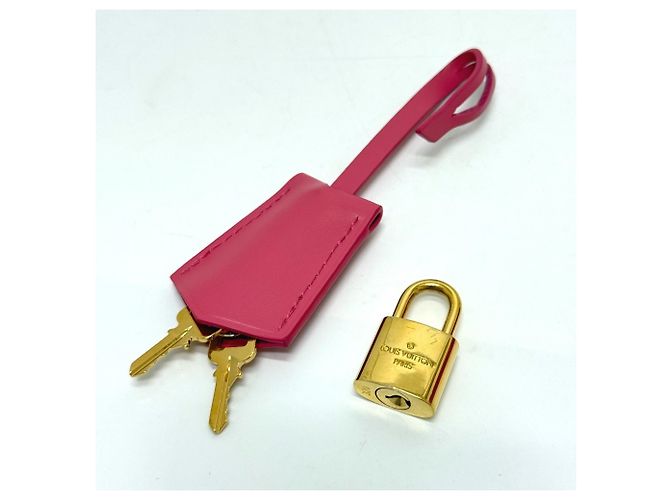 Alma Borsa in pelle rosa Louis Vuitton - vista 16