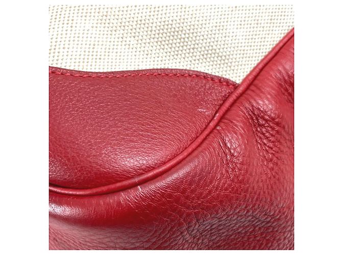 Hermès Borsa da viaggio HERMES Victoria 60 Rosso Beige - vista 11
