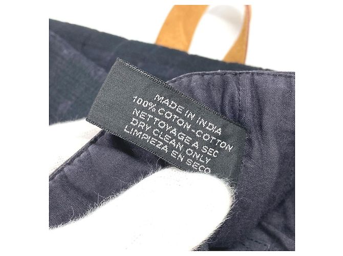 Hermès Amedaba Kabadou Tote Bag Marineblau - Ansicht 14