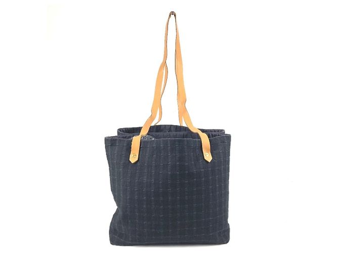 Hermès Amedaba Kabadou Tote Bag Marineblau - Ansicht 2