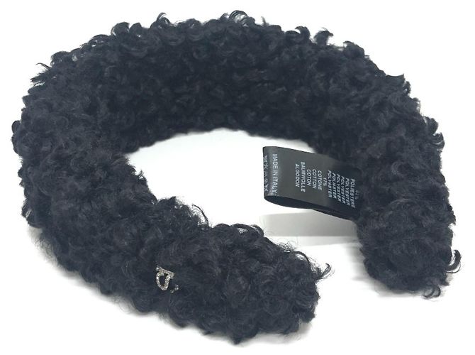 Autre Marque Sergio Rossi SR MUPPET Fascia per Capelli Nero - vista 5
