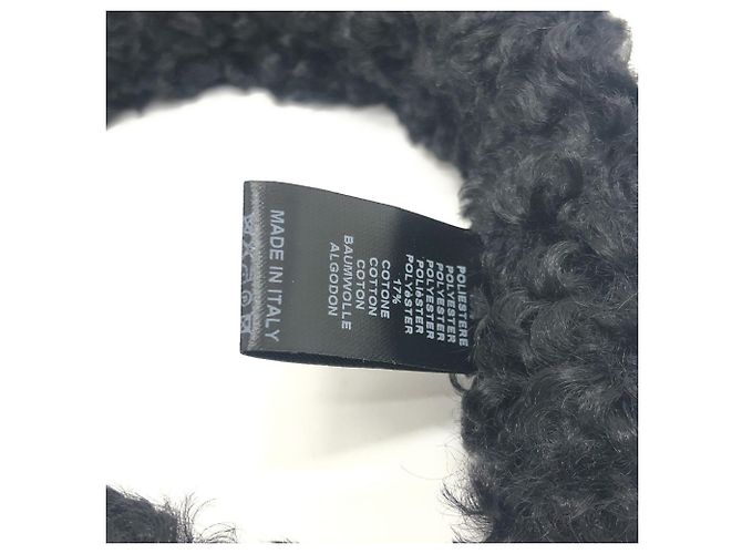 Autre Marque Sergio Rossi SR MUPPET Fascia per Capelli Nero - vista 6