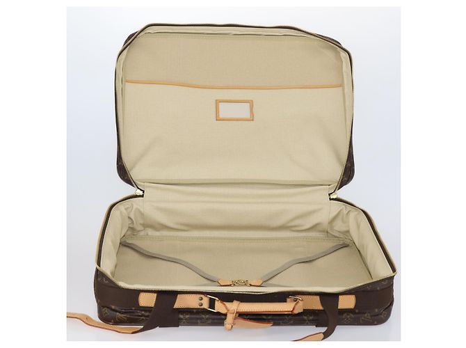 Sac de voyage Satellite Louis Vuitton en toile Monogram 60 Marron - vue 5