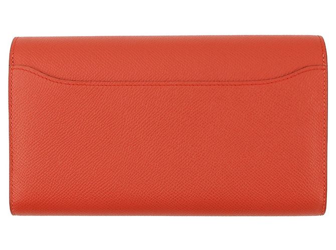 Cartera Larga Constance de Hermès en Capucine - vista 3