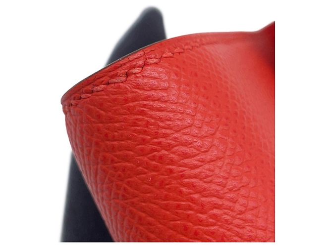 Cartera Larga Constance de Hermès en Capucine - vista 6