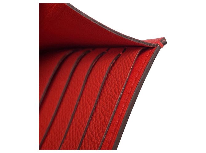 Cartera Larga Constance de Hermès en Capucine - vista 8