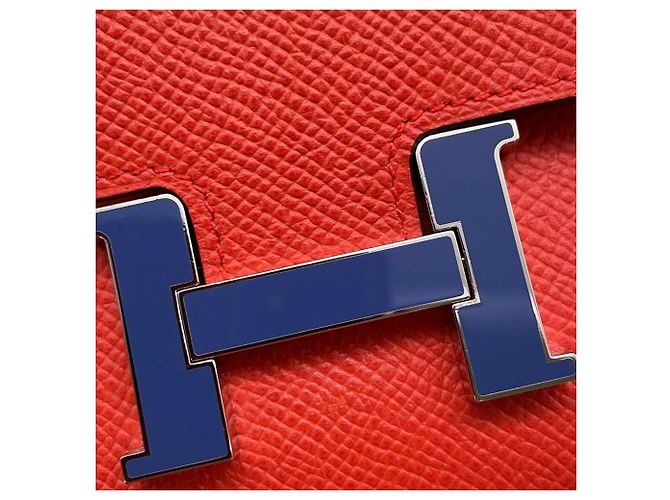 Cartera Larga Constance de Hermès en Capucine - vista 9