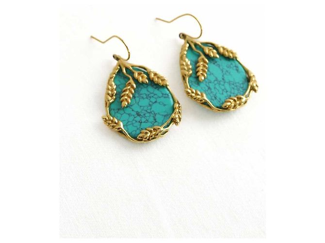 Aurelie Bidermann Blue earrings - view 2