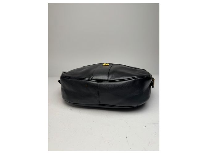 Vintage Givenchy Ledertasche schwarz - Ansicht 12