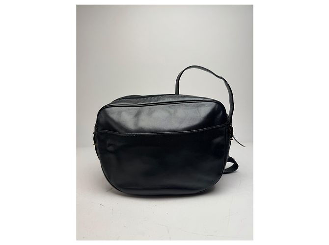 Vintage Givenchy Ledertasche schwarz - Ansicht 2
