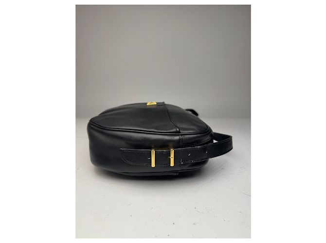 Vintage Givenchy Ledertasche schwarz - Ansicht 7