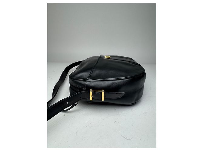 Vintage Givenchy Ledertasche schwarz - Ansicht 9