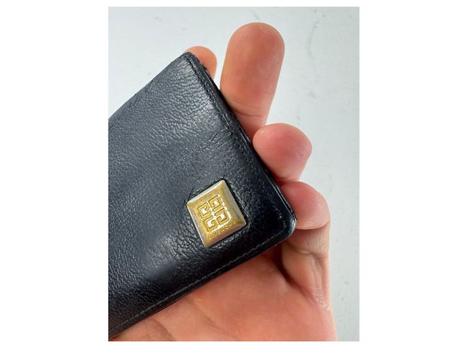 Vintage Givenchy Leather Purse Black - view 3