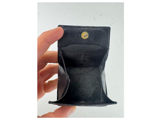 Vintage Givenchy Leather Purse Black - view 6