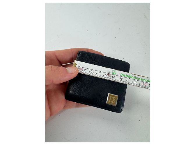 Vintage Givenchy Leather Purse Black - view 8