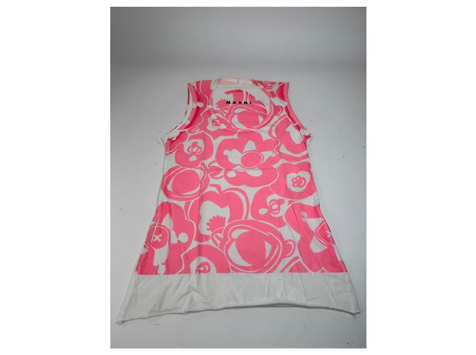 Vintage Marni Top Rosa Weiß M Pink - Ansicht 4