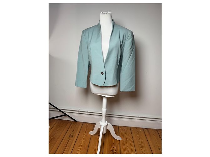 Blazer Vintage Salvatore Ferragamo M Turchese - vista 14