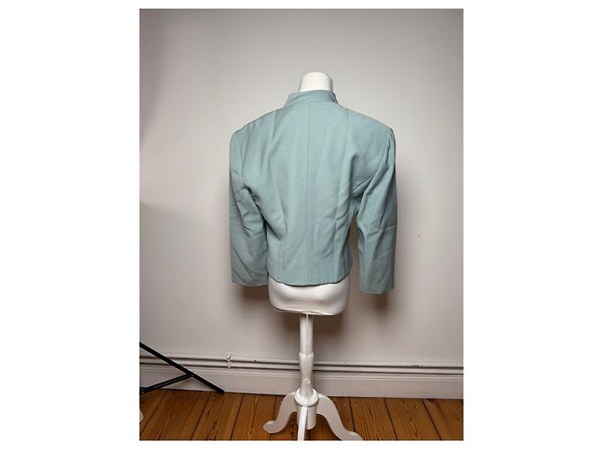 Blazer Vintage Salvatore Ferragamo M Turchese - vista 3