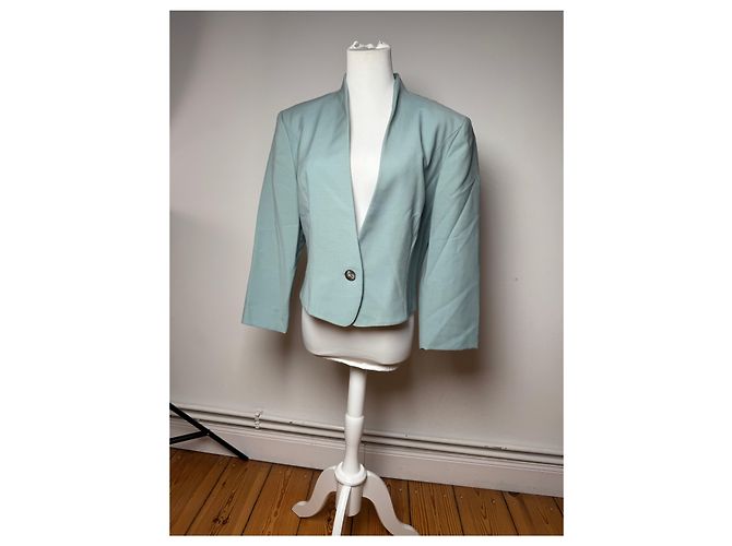 Blazer Vintage Salvatore Ferragamo M Turchese - vista 8
