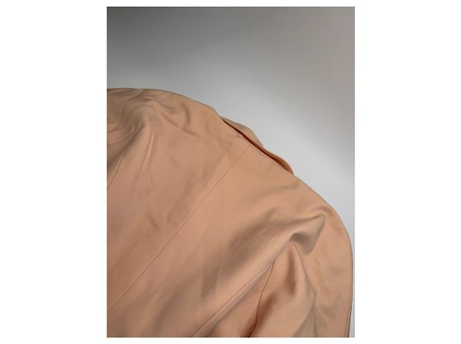 Blazer/Trenchcoat Vintage Dior M Rosa - vista 10