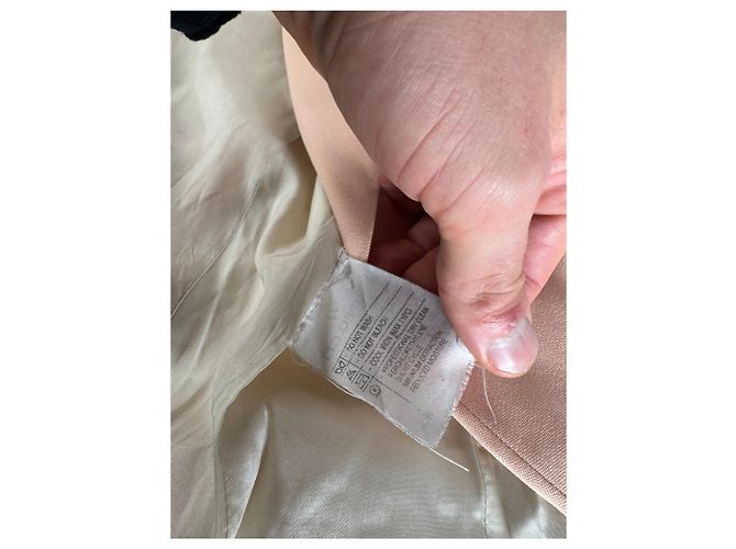 Blazer/Trenchcoat Vintage Dior M Rosa - vista 14