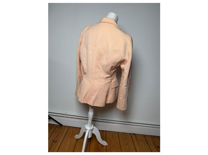 Blazer/Trenchcoat Vintage Dior M Rosa - vista 3