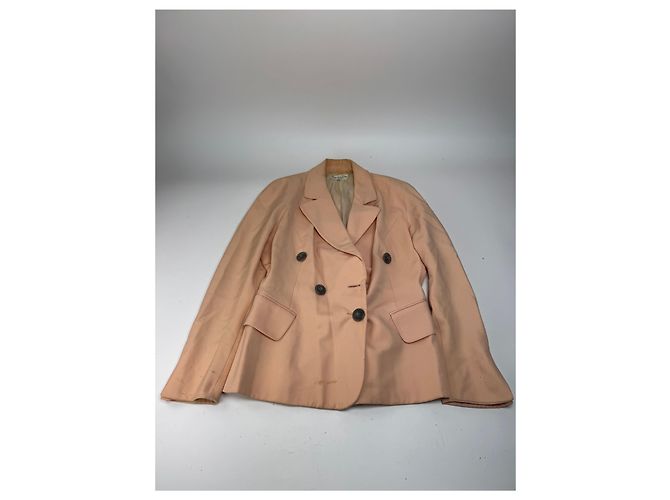 Blazer/Trenchcoat Vintage Dior M Rosa - vista 4