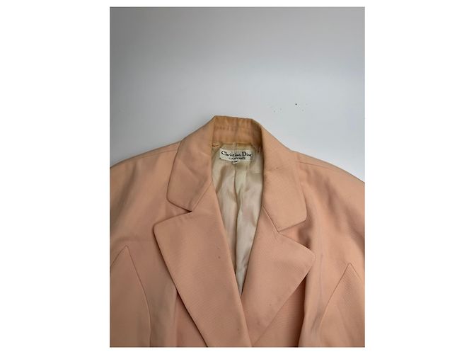 Blazer/Trenchcoat Vintage Dior M Rosa - vista 6
