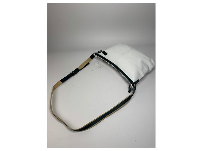 Vintage Courreges Ledertasche Weiß - Ansicht 11