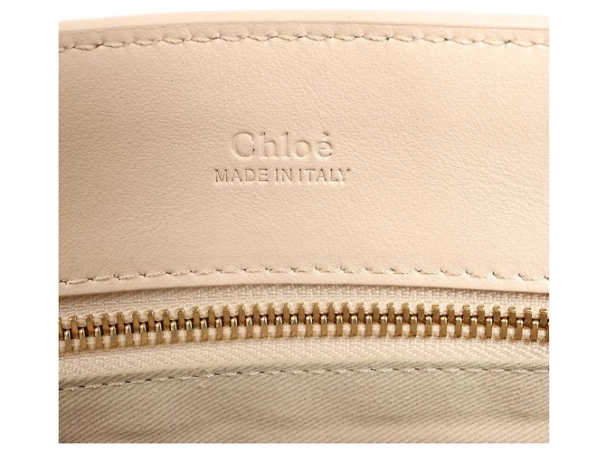 Chloé Bolso de cuero 2 en 1 Chloe Tess Day en beige - vista 20