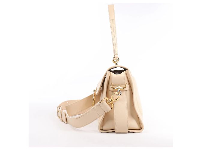 Chloé Bolso de cuero 2 en 1 Chloe Tess Day en beige - vista 3