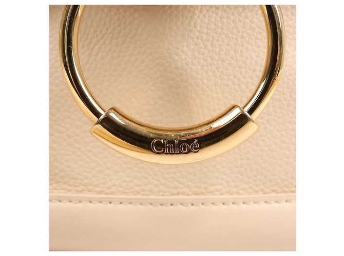 Chloé Bolso de cuero 2 en 1 Chloe Tess Day en beige - vista 8