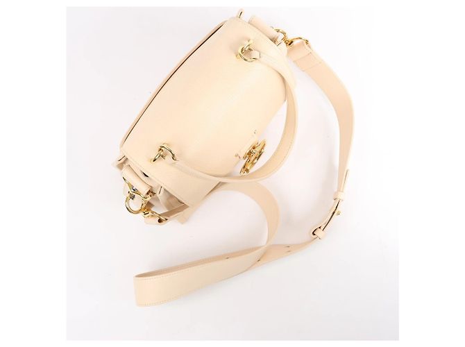 Chloé Bolso de cuero 2 en 1 Chloe Tess Day en beige - vista 9