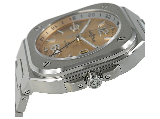 Relógio Bell & Ross BR 05 GMT Amber - Edição Limitada Japão - vista 3