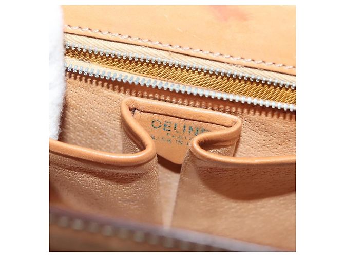 Céline Celine Macadam Handtasche Macadam aus Leder Braun - Ansicht 7