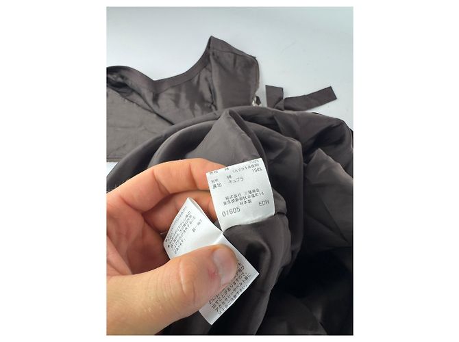 Vintage Burberry Blumen Kleid Schwarz Weiß - Ansicht 11