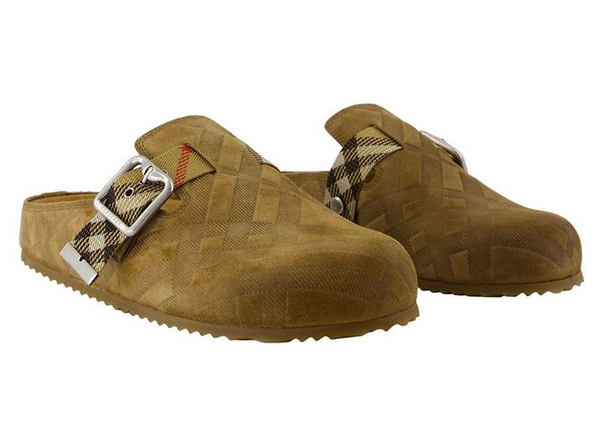 Urchin Sandals - Burberry - Leather - Beige - view 2
