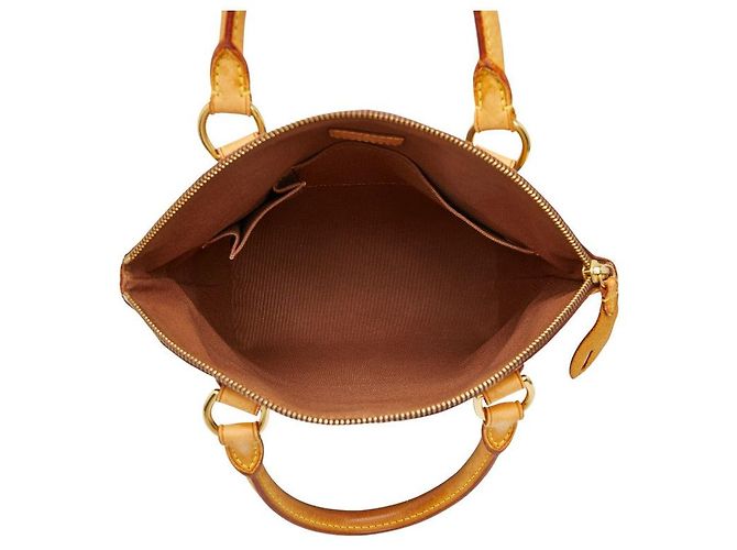 Borsa Tote Monogram Lockit Louis Vuitton Marrone - vista 10
