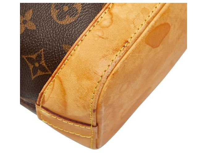 Borsa Tote Monogram Lockit Louis Vuitton Marrone - vista 5