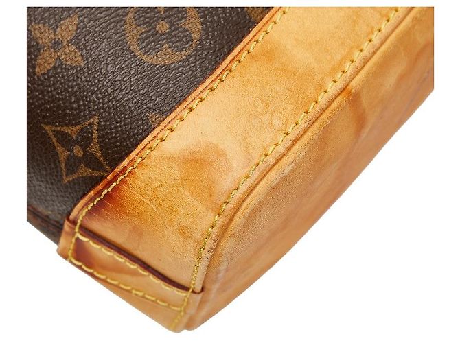 Borsa Tote Monogram Lockit Louis Vuitton Marrone - vista 7