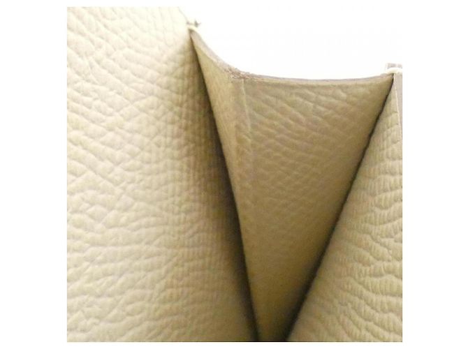 Portafoglio Mini Epsom Béarn di Hermès Bianco - vista 10